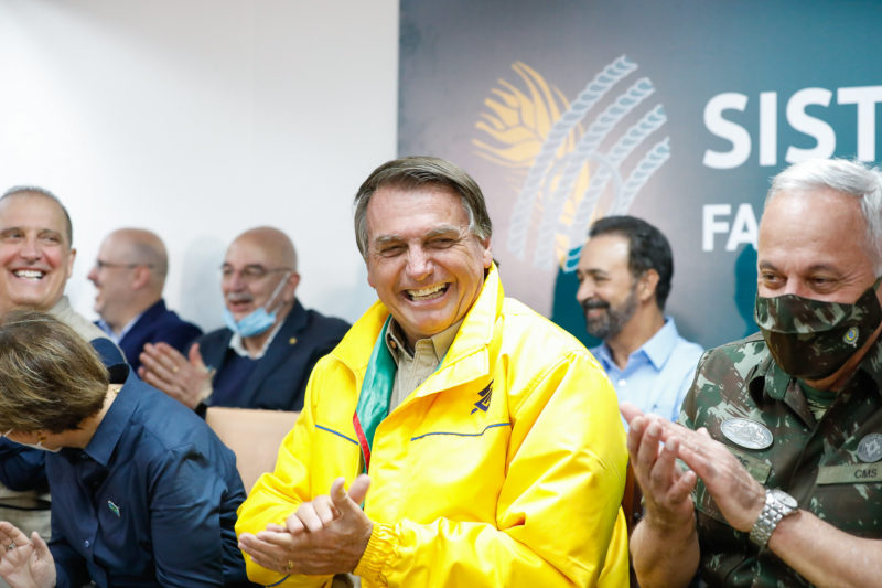 Bolsonaro diz que poderes devem ser respeitados e que povo n&atilde;o aceita ‘retrocessos’ – Foto: Alan Santos/PR/ND