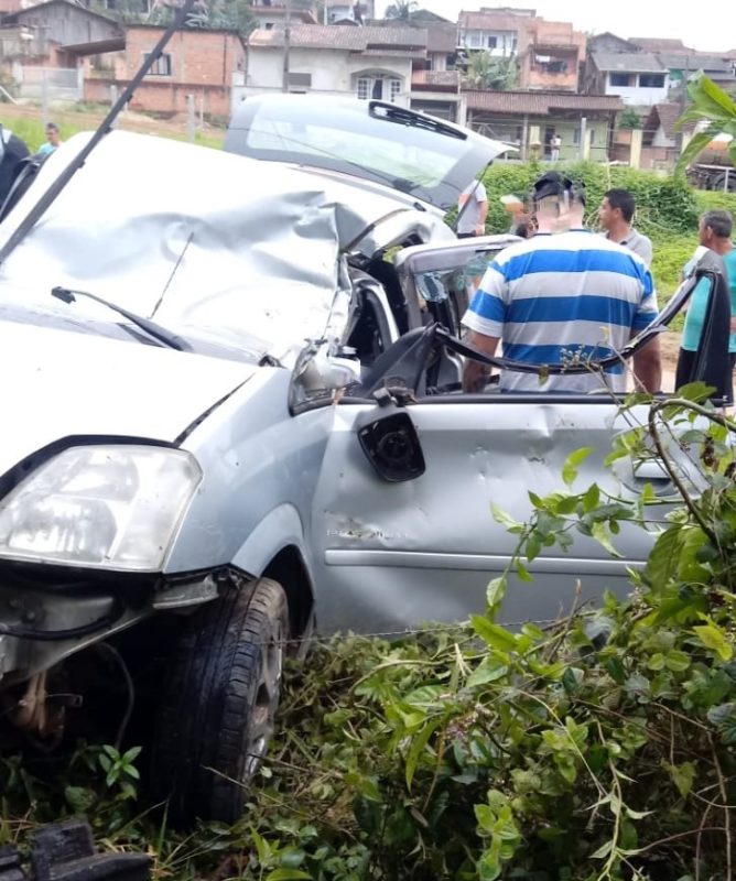 Homem morreu ainda no local do acidente, na zona Sul da cidade – Foto: Divulgação/Internet