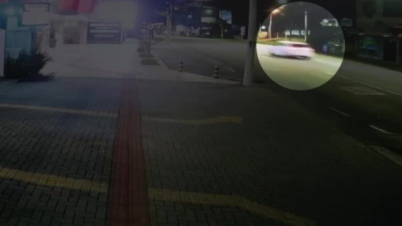 Acidente ocorreu no &uacute;ltimo fim de semana em Blumenau – Foto: Reprodu&ccedil;&atilde;o/NDTV