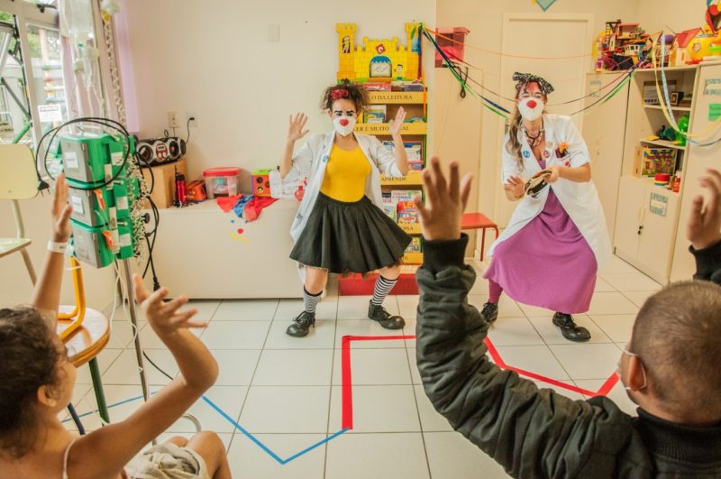 Grupo está preparado para retomada das apresentações no Hospital – Foto: Vanessa Soares/Divulgação