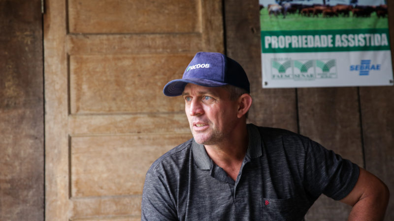 Dacir representa a quinta gera&ccedil;&atilde;o da fam&iacute;lia na propriedade – Foto: Carlos Jr/ND