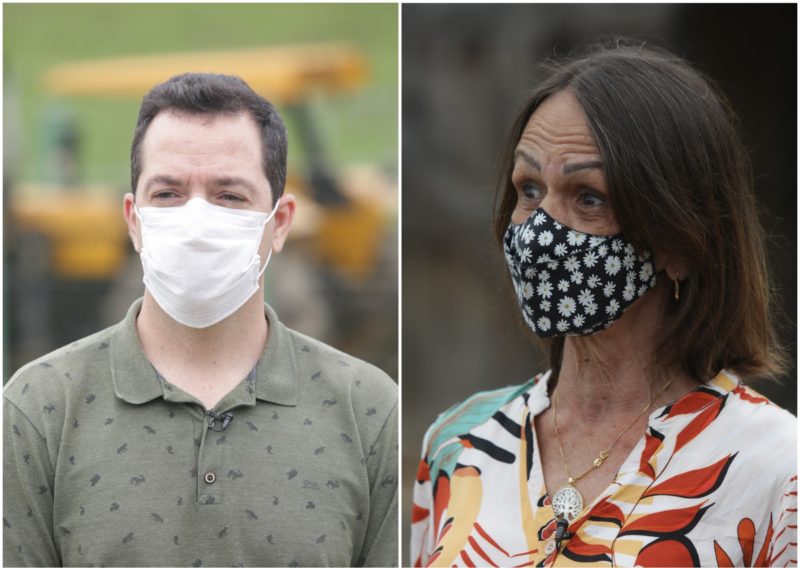 Henrique e Marisa acompanham a expans&atilde;o das agroind&uacute;strias em Joinville – Foto: Carlos Jr/ND