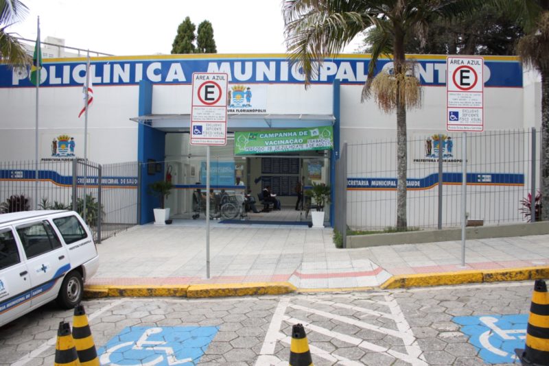The outpatient clinic in Florianopolis operates from a polyclinic in the central area of ​​the city – Photo: PMF/Disclosure/ND