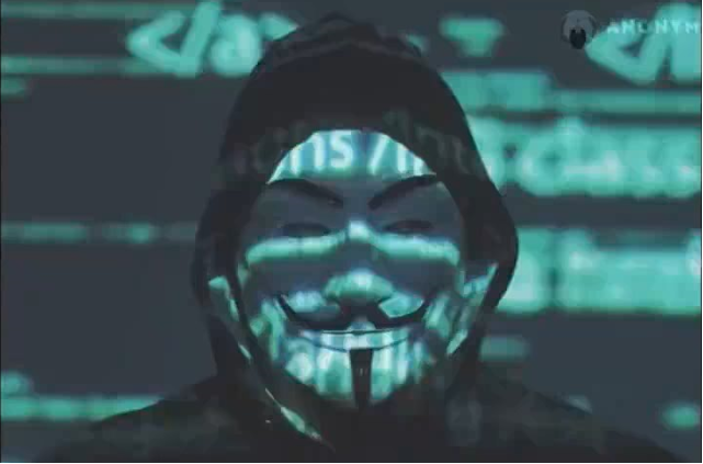 Anonymous declara guerra cibern&eacute;tica &agrave; R&uacute;ssia ap&oacute;s invas&atilde;o na Ucr&acirc;nia – Foto: Reprodu&ccedil;&atilde;o v&iacute;deo/ND