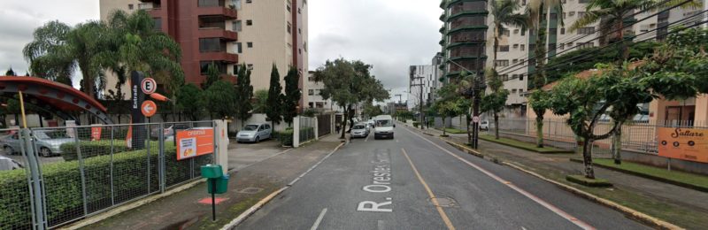 Assalto aconteceu no fim da tarde de quarta-feira (1&ordm;), na regi&atilde;o Central de Joinville – Foto: Reprodu&ccedil;&atilde;o/GoogleMaps