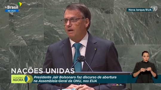 'Venho Mostrar Um Brasil Diferente', Disse Bolsonaro Em Discurso Na ONU