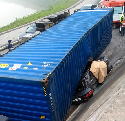 Ana Paula estava grávida de 6 meses e tinha começado a andar de carro na Beira Rio há poucos meses – Foto: Reprodução/Divulgação