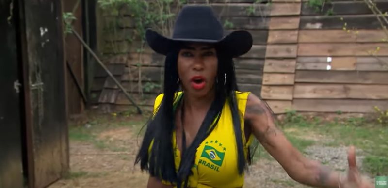 Panterona tentou entrar mais uma vez para o elenco de A Fazenda, mas n&atilde;o conseguiu – Foto: Reprodu&ccedil;&atilde;o Record TV