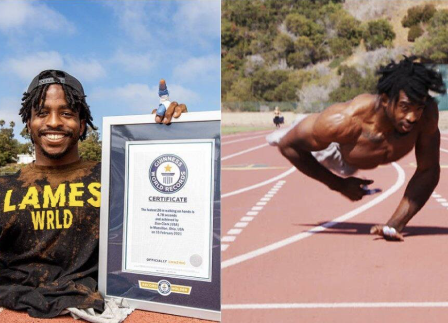 Pessoas com deficiência correndo atleta rápido corredor em