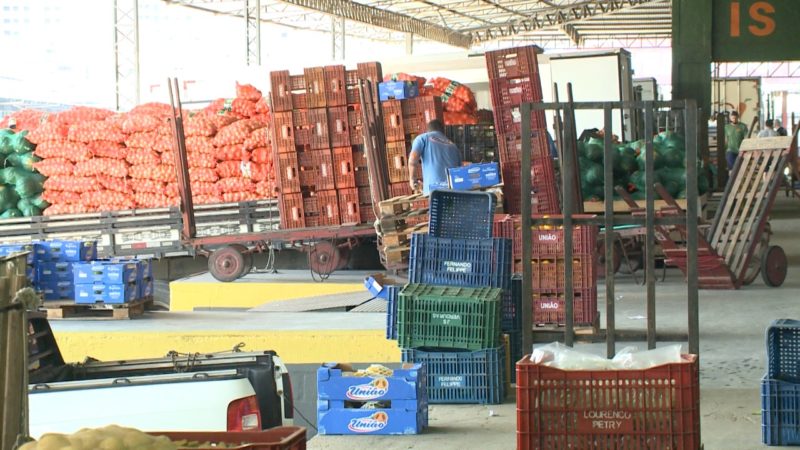 Ceasa/SC diz que há equilíbrio entre oferta e procura de hortifrutis na manhã desta quinta-feira (9) &#8211; Foto: ANDRÉ VIERO/NDTV