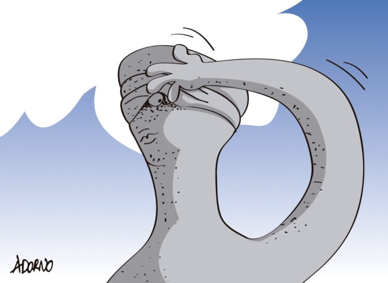 Veja a Charge desta segunda-feira (6)