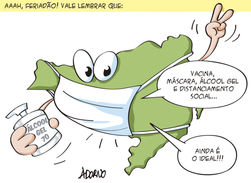 Confira a charge deste fim de semana