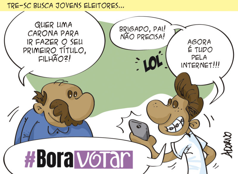 Confira a charge desta terça-feira