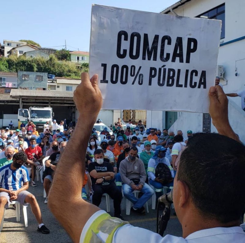 Greve da Comcap em 2021