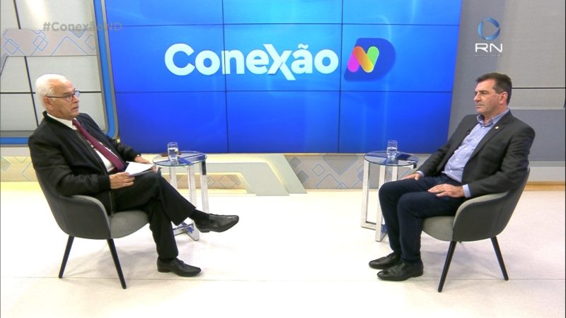 Moacir Pereira comanda a edição desta segunda-feira – Foto: Reprodução/NDTV