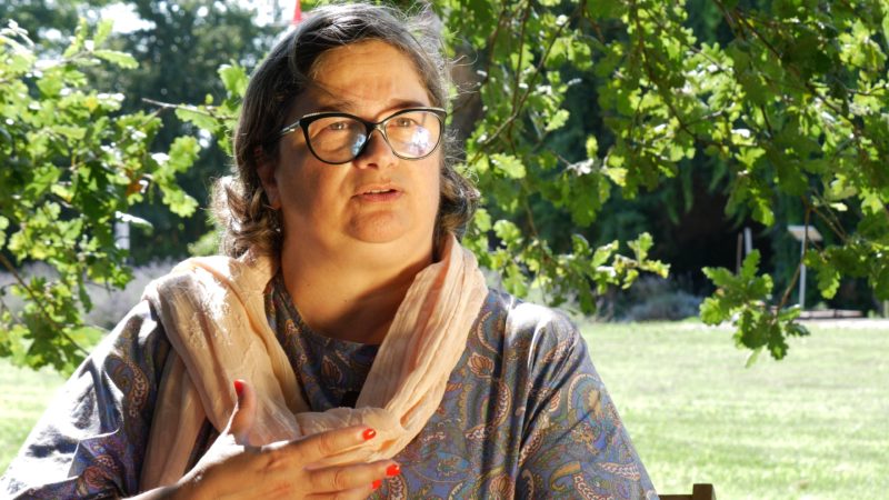 Constanza é bisneta de Anita e Giuseppe – Foto: Reprodução/NDTV