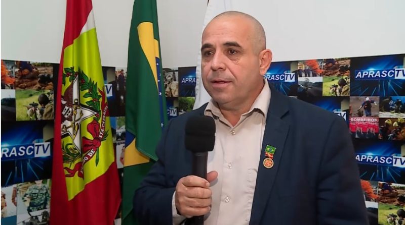 Jo&atilde;o Carlos Pawlick &eacute; presidente da APRASC e diz que o sentimento quanto &agrave; p&aacute;tria est&aacute; marcado na alma – Foto: Divulga&ccedil;&atilde;o/NDTV