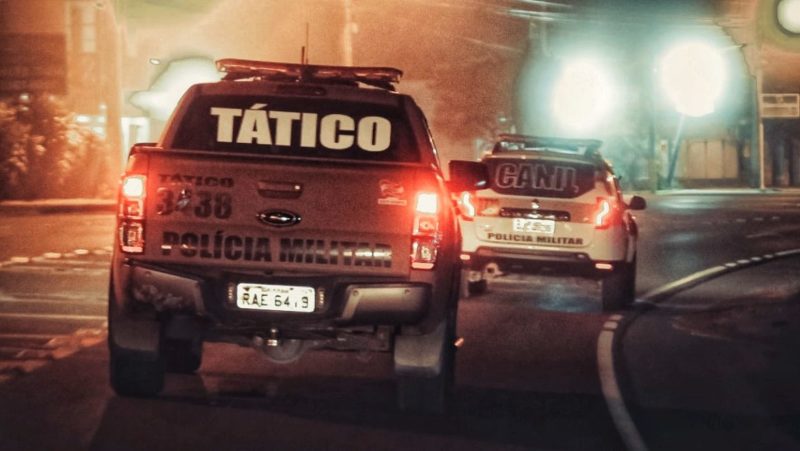 Persegui&ccedil;&atilde;o terminou com um adolescente morto em confronto com a pol&iacute;cia – Foto: Divulga&ccedil;&atilde;o/PMSC/ND