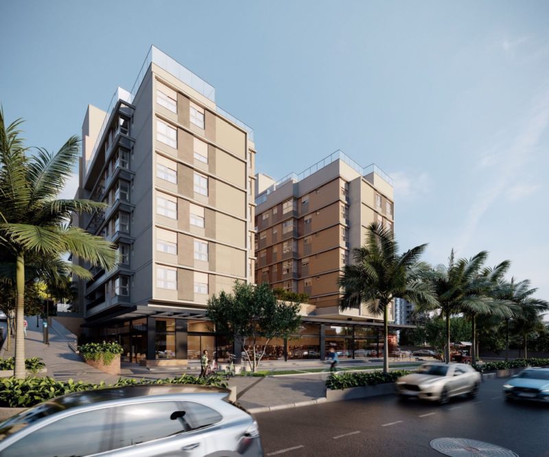 Térreo e mezanino do D/Nex serão ocupados por operações comerciais diversas – Foto: Studio Methafora/Divulgação/ND