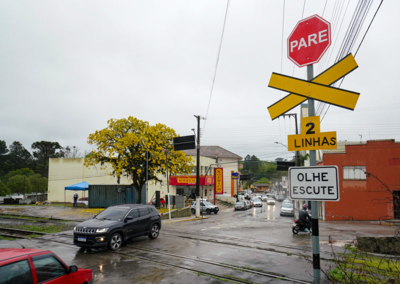 Construção de elevado em Rio Negrinho está entre os investimentos – Foto: Ricardo Wolffenbuttel/Divulgação
