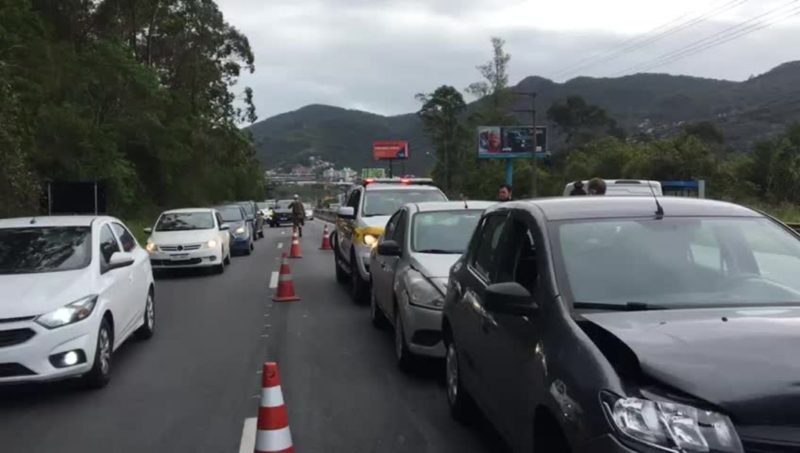 Acidente ocorreu por volta de 8h30 desta quinta-feira (23) – Foto: GMF/Divulgação/ND