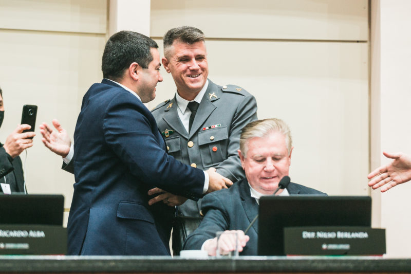 Suplente de deputado estadual Rudinei Floriano (PSL) assume mandato – Foto: Bruno Colla&ccedil;o/Divulga&ccedil;&atilde;o/ND