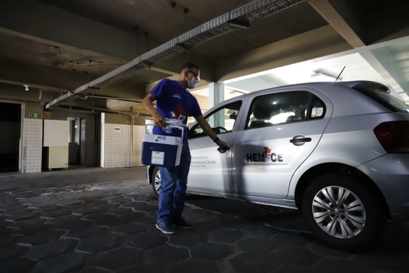 ‘U negativo’: motorista de hemocentro possui tipo sanguíneo extremamente raro – Foto: Governo do Ceará/ND