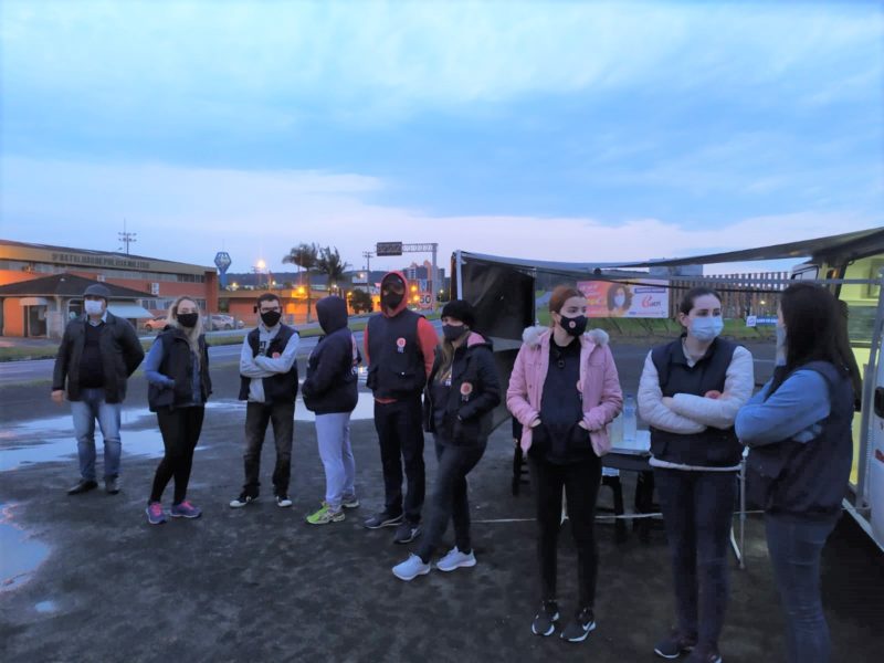 Trabalhadores do Samu entram no segundo dia de greve nesta quarta-feira (8) no Sul de SC – Foto: Divulga&ccedil;&atilde;o/Sindisa&uacute;de