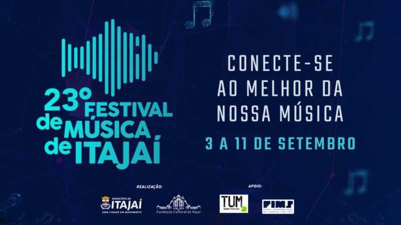23º Festival de Música começa nesta sexta-feira (3) &#8211; Foto: Prefeitura de Itajaí/Divulgação