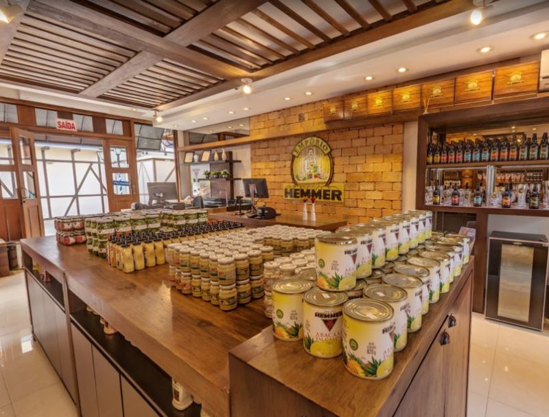 Loja física da Hemmer Alimentos em Blumenau – Foto: Divulgação/Internet