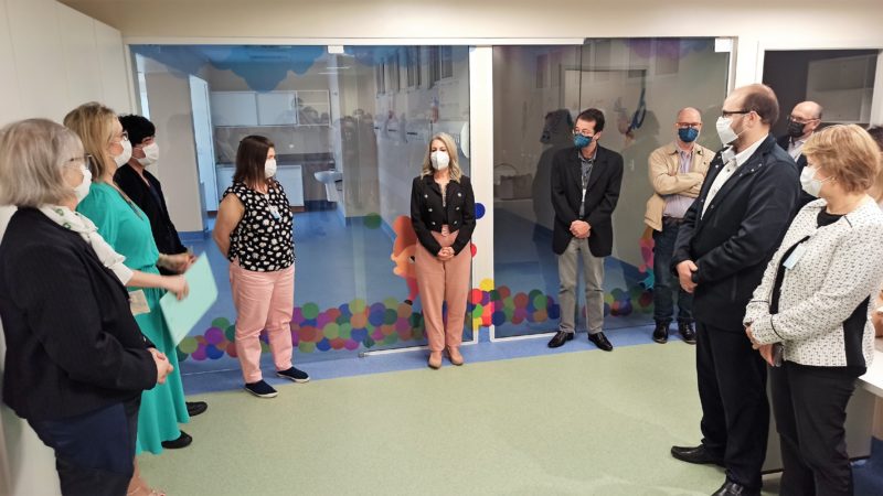 HU da UFSC inaugurou nova Urgência Pediátrica nesta quarta-feira (15) – Foto: Divulgação/HU UFSC
