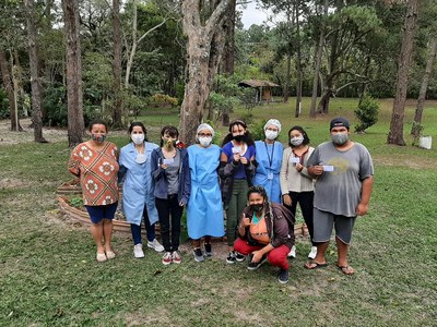 Adolescentes de Vidal Martins s&atilde;o vacinados contra a Covid-19 – Foto: Divulga&ccedil;&atilde;o/ MPF/ ND