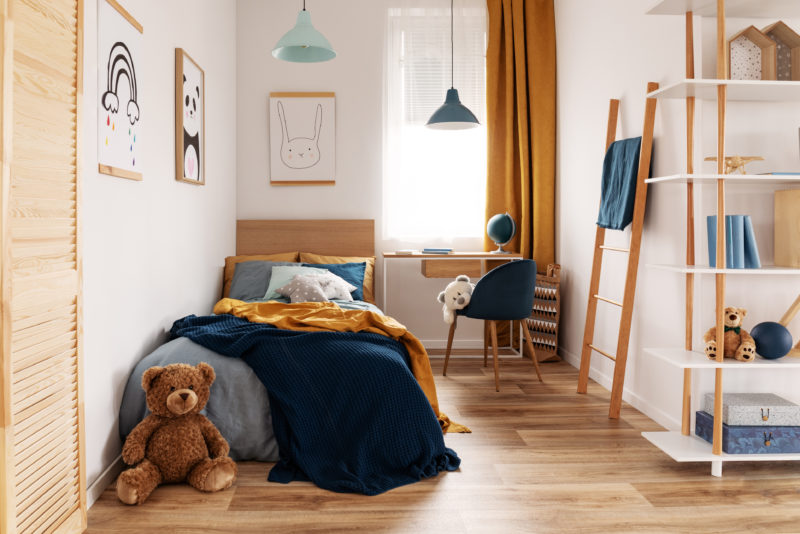 Itens de decoração deixam o quarto com a cara das crianças – Foto: Getty Images/iStockphoto/ND