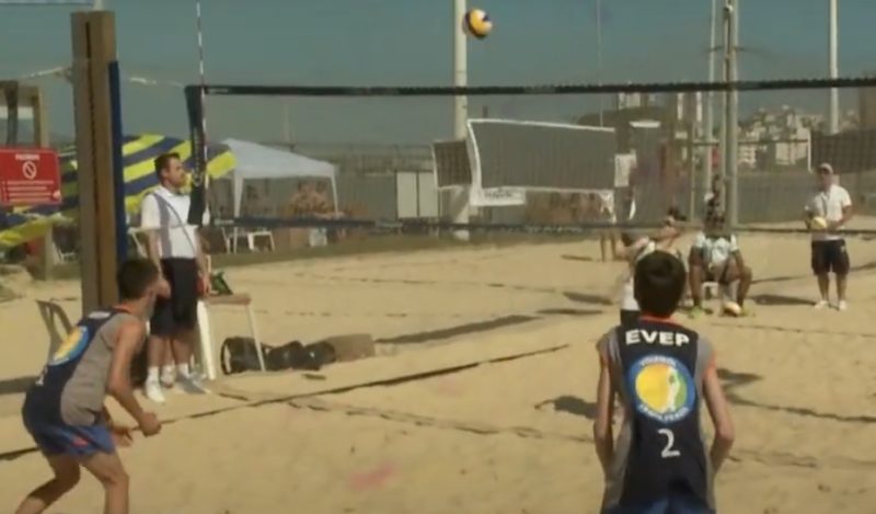 Florian&oacute;polis sedia seletiva estadual para Jogos Escolares Brasileiros – Foto: Reprodu&ccedil;&atilde;o/NDTV RecordTV