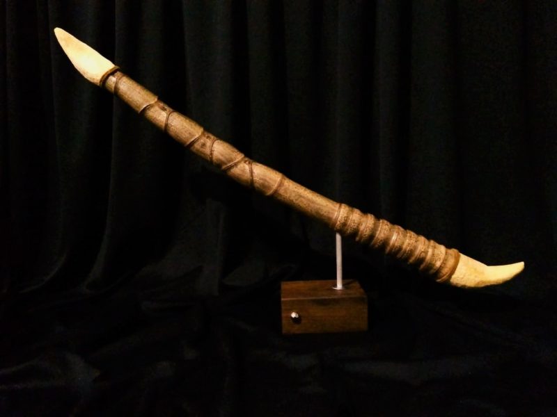 Jesivan transforma materiais trazidos pela mar&eacute; em esculturas – Foto: Divulga&ccedil;&atilde;o/ND