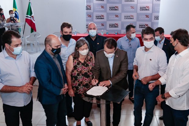 A assinatura da ordem de serviço ocorreu em dezembro de 2020 e a previsão de término é janeiro de de 2022. – Foto: Divulgação