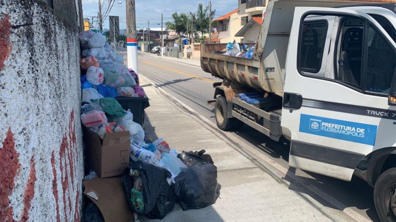 Coleta de lixo deve seguir neste fim de semana – Foto: PMF/Divulgação/ND