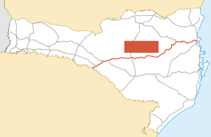BR-470 carece de melhores condições – Foto: Arte Rogério Moreira/ND