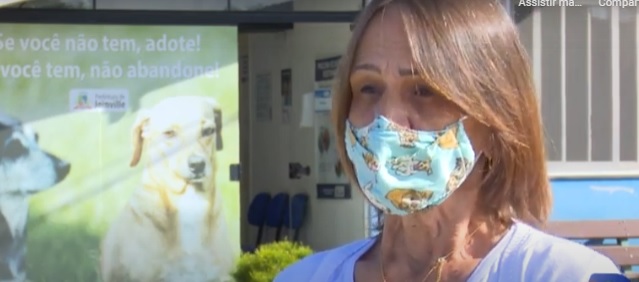 Marisa Fock, gerente do Centro de Bem-estar Animal de Joinville