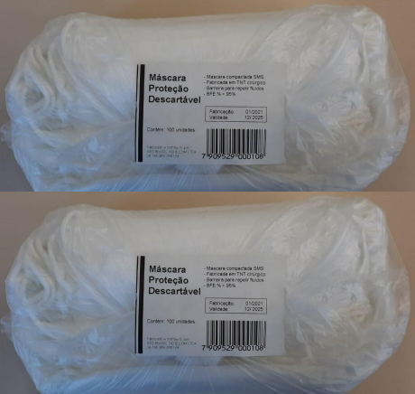 Máscaras ineficazes foram entregues nas escolas de Santa Catarina