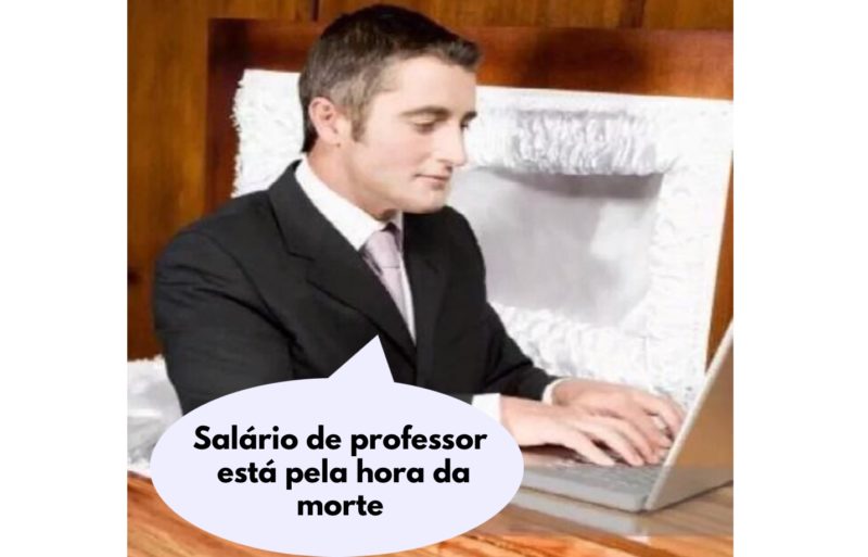 Alunos descobrem que aula online era dada por professor morto – Foto: Reprodução