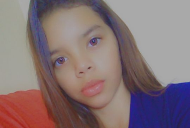 Amelia Eduarda Pacifico Ribeiro, de 12 anos, sumiu nesta madrugada &#8211; Foto: Arquivo pessoal/ND