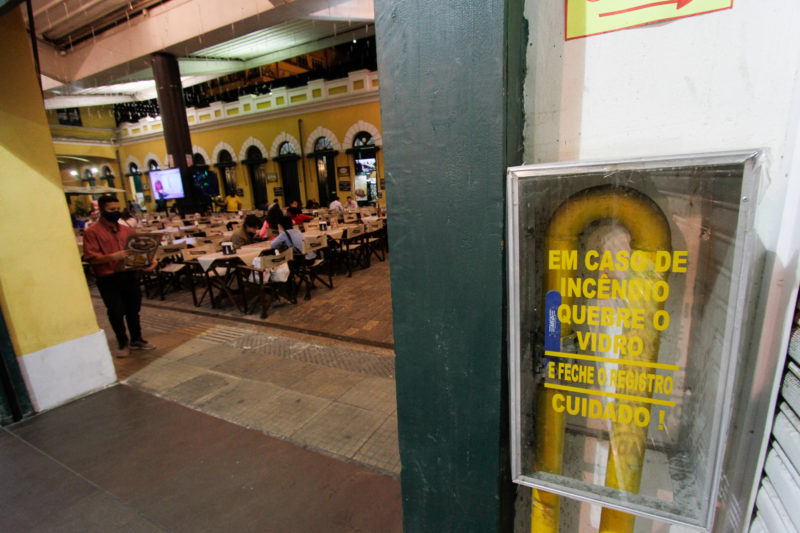 Inspe&ccedil;&atilde;o constatou problemas nos sistemas de alarme e detec&ccedil;&atilde;o de inc&ecirc;ndio – Foto: Leo Munhoz/ND