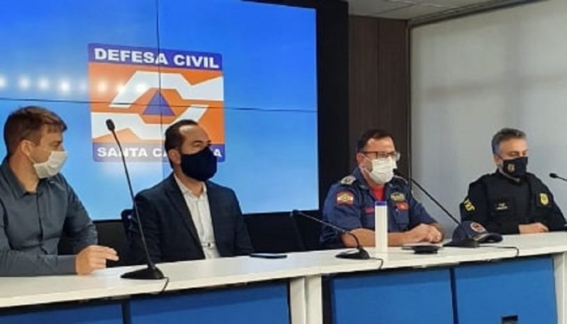 reunião de emergência em SC