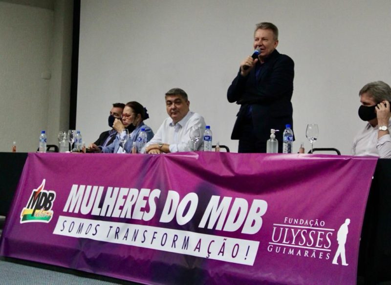 Maldaner fala no Encontro das Mulheres – Foto: Divulgação