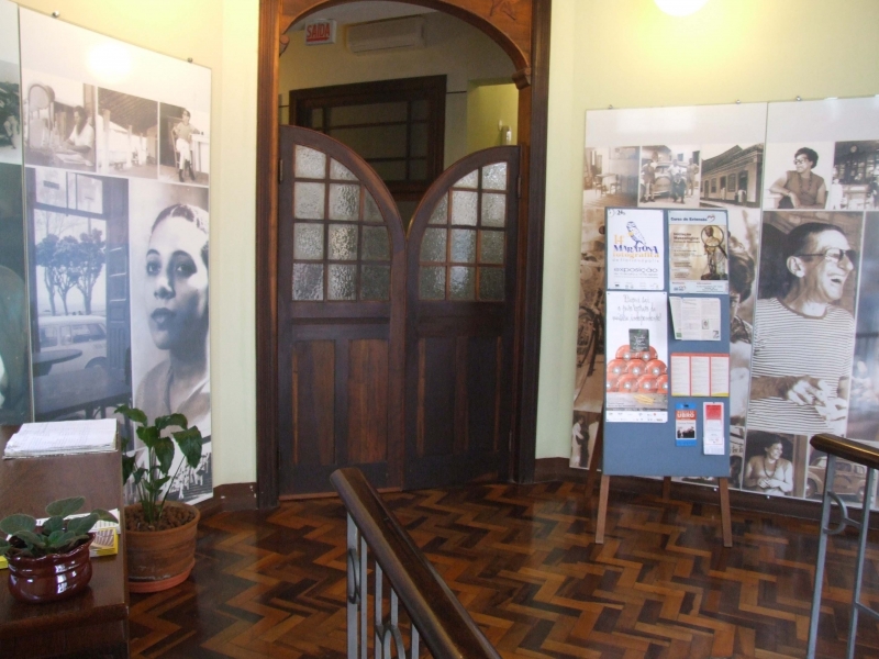 Neide e Zininho na Casa da Memória – Foto: Divulgação/ND