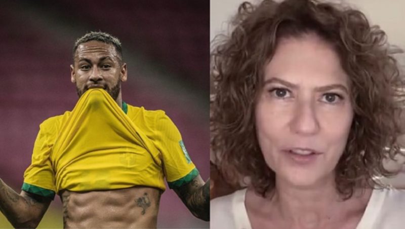 Neymar e Patr&iacute;cia Pillar discutem na internet ap&oacute;s gol do jogador – Foto: Reprodu&ccedil;&atilde;o/Instagram