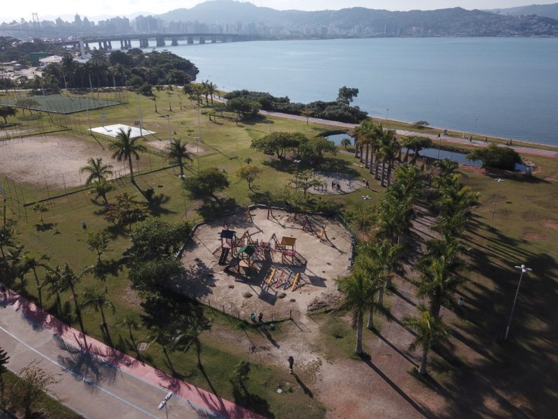 Parque de Coqueiros, na área continental de Florianópolis Foto: Leonardo Sousa /PMF