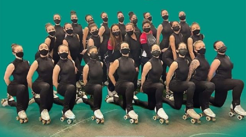 Patinadoras de Florianópolis buscam apoio para participar de campeonato mundial – Foto: Internet/Reprodução/ND