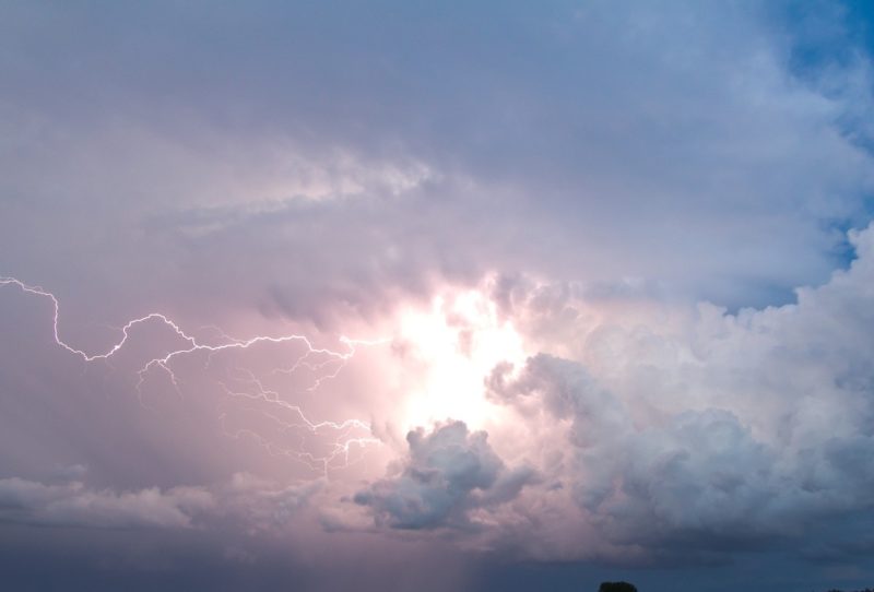Raios no céu